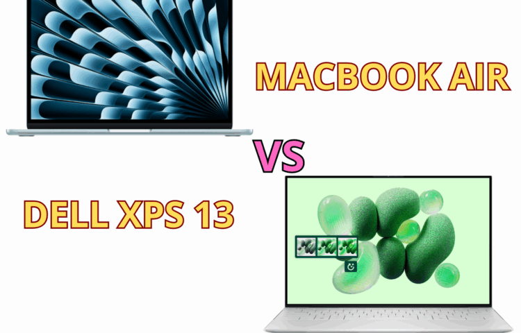 MacBook et Dell XPS 13