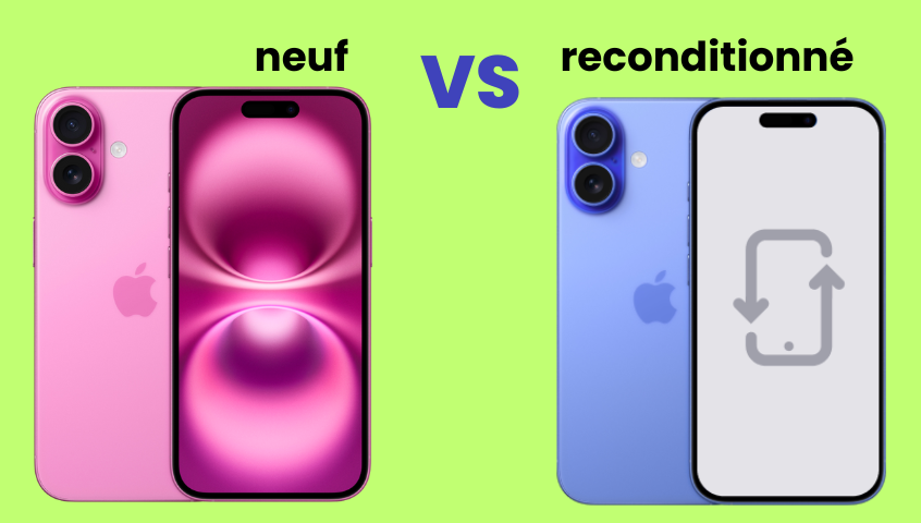 Reconditionné vs Neuf